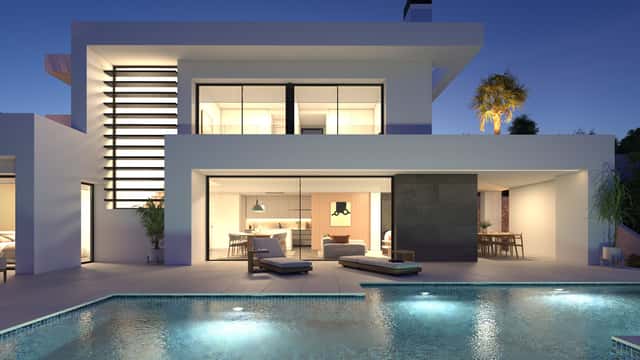 Villa con vistas al mar en Benitachell, 3 dorm., 215m²