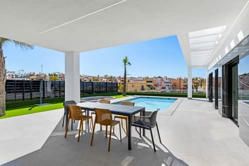 Gelijkvloerse nieuwbouwvilla met privézwembad en solarium in La Finca Golf, Algorfa — foto 33