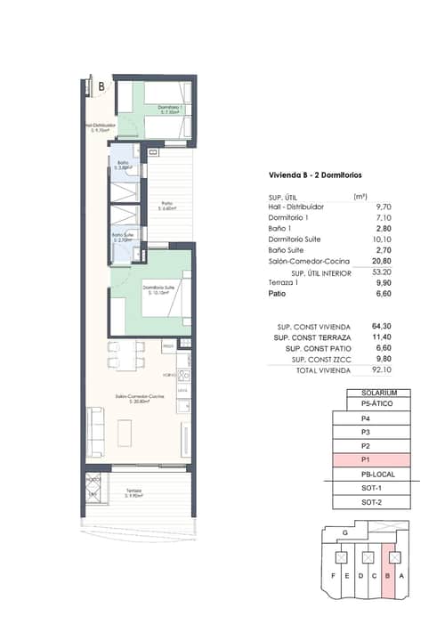 Nieuwbouwappartement in het hart van Torrevieja, op 100 meter van het strand — foto 13