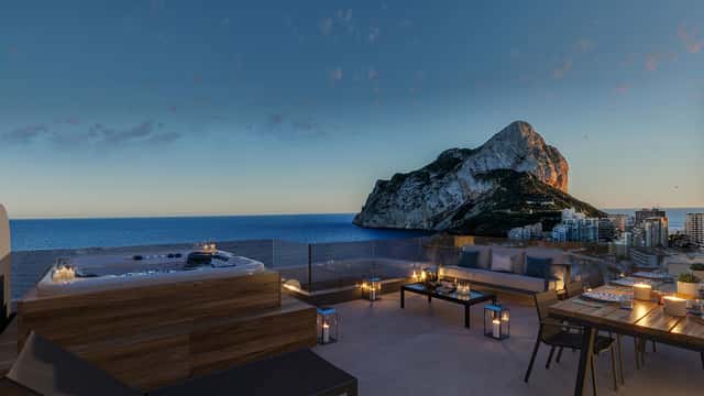 Dúplex en Calpe, 3 dorm., 234m²