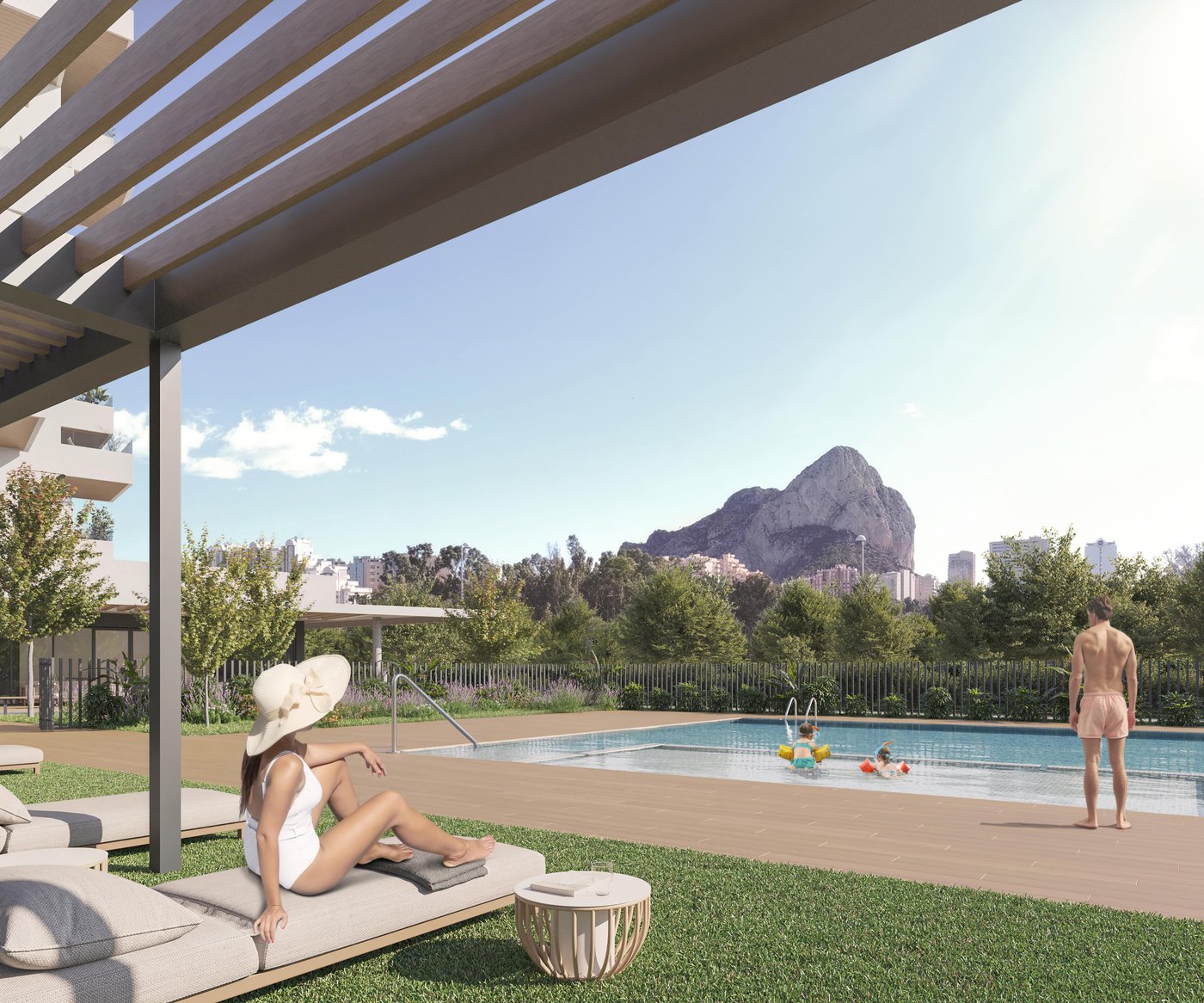 A real gem in Calpe — 2- and 3-bedroom apartments