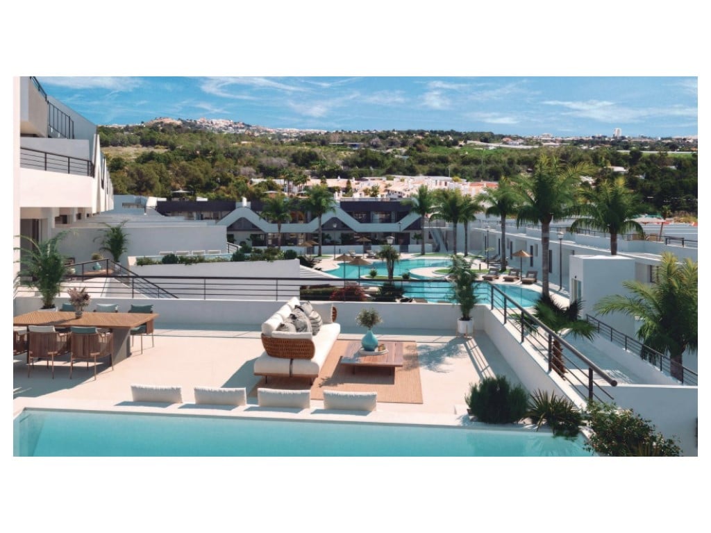 Modern 2-bed apartment with 86 m² solarium in Alfaz del Pi