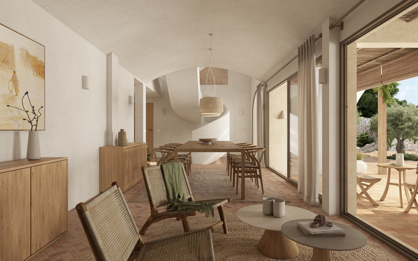 Renovation Project: Contemporary Mediterranean Villa in La Fustera, Benissa Costa