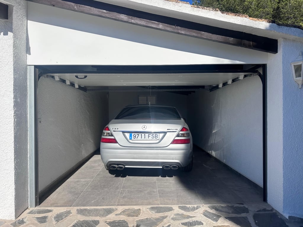 Villa de una sola planta con vistas al mar en venta en Moraira - 26