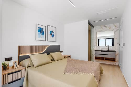 Gemeubileerd nieuwbouwappartement met 2 slaapkamers en ruim terras in El Raso, Guardamar — foto 19
