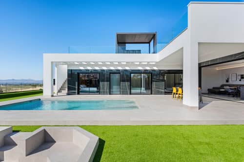 Gelijkvloerse nieuwbouwvilla met privézwembad en solarium in La Finca Golf, Algorfa — foto 39