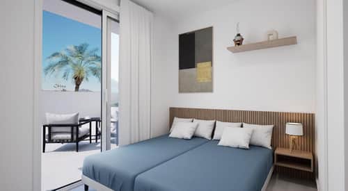 Nieuwbouwappartement met terras op 1,4 km van het strand in Los Alcázares — foto 15