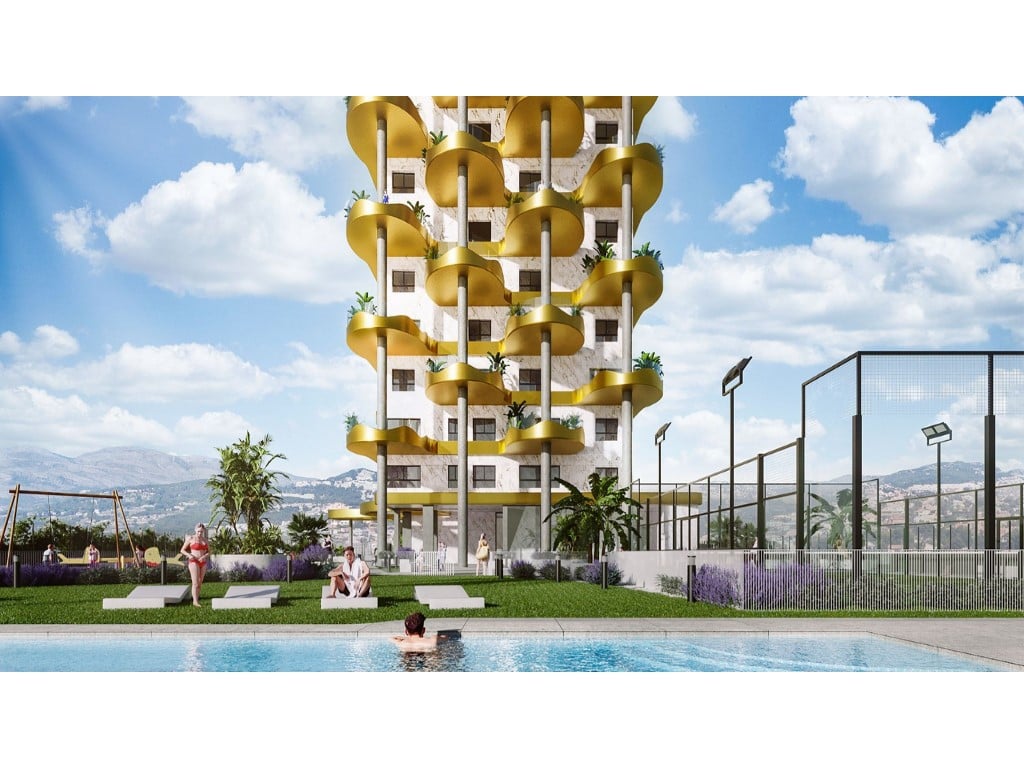 Exkluzivní designový byt s výhledem na moře a velkými terasami v Calpe