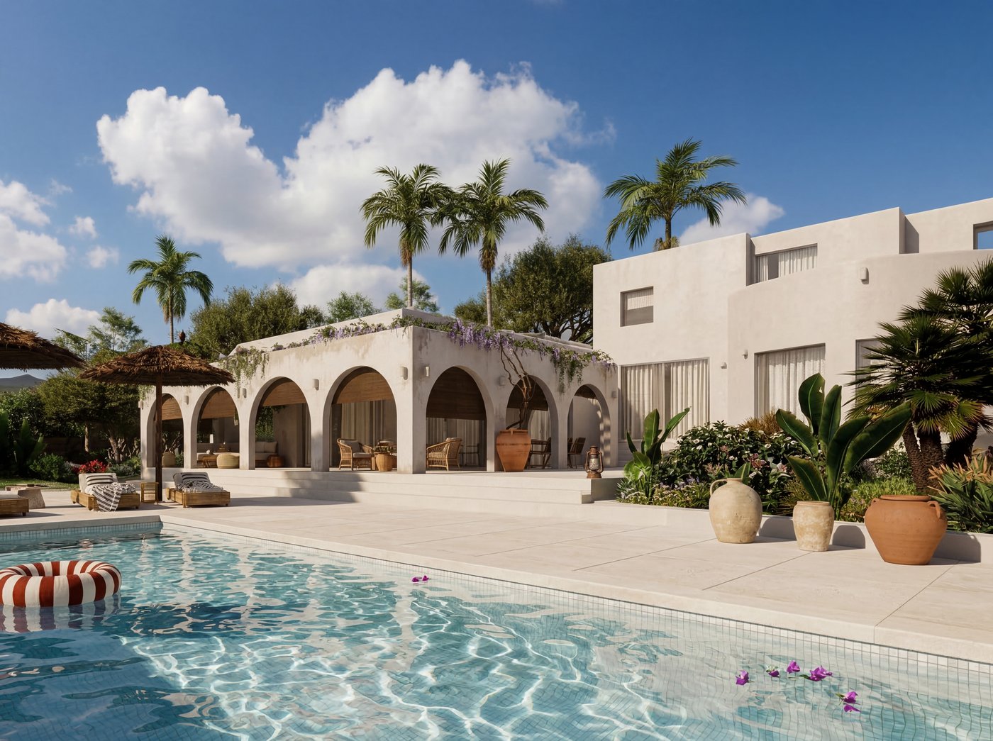 A Rarity That Doesn't Happen in Balcón al Mar: A Contemporary Finca on a Double Flat Plot