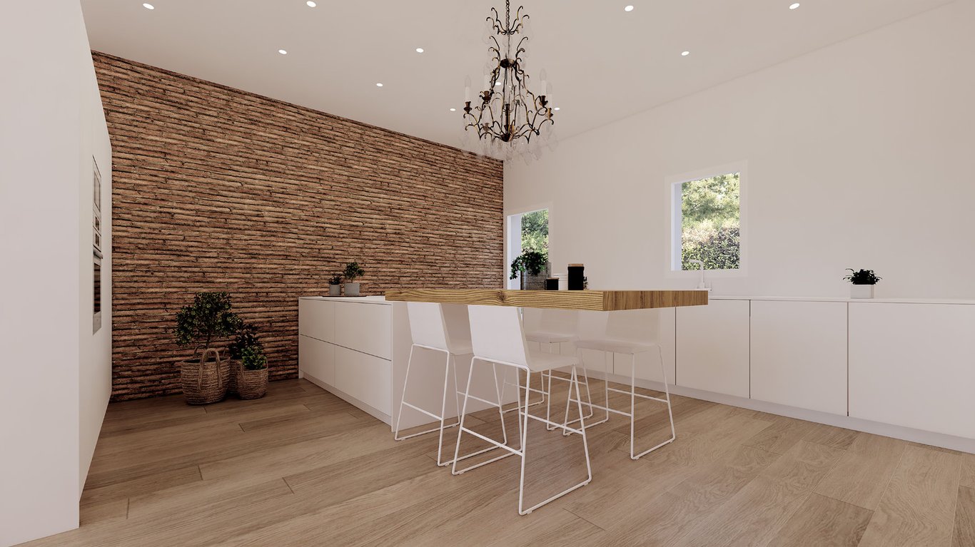 Proyecto: finca de lujo en venta en Benissa con vistas a la montaña - 14