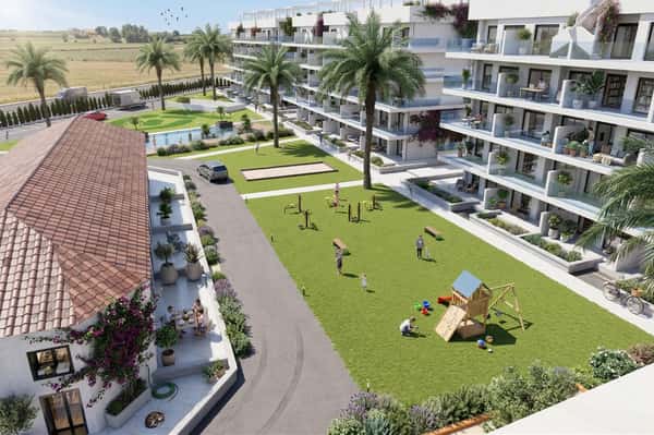 Gemeubileerd penthouse met 2 slaapkamers en solarium in El Raso, Guardamar