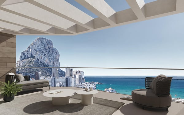 New Build Apartments for Sale in Calpe – 200 m from Arenal Beach