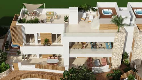 Nieuwbouwvilla met drie en-suite slaapkamers op 250 meter van het strand in San Juan de los Terreros — foto 10