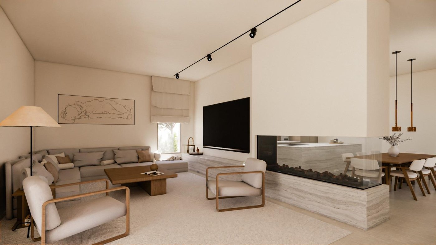 A Rarity That Doesn't Happen in Balcón al Mar: A Contemporary Finca on a Double Flat Plot
