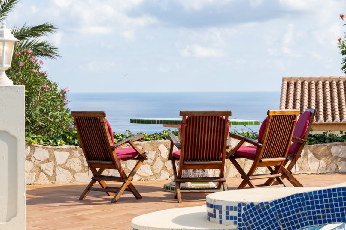 Villa con fantásticas vistas al mar y a la isla del Portichol de Jávea - 11