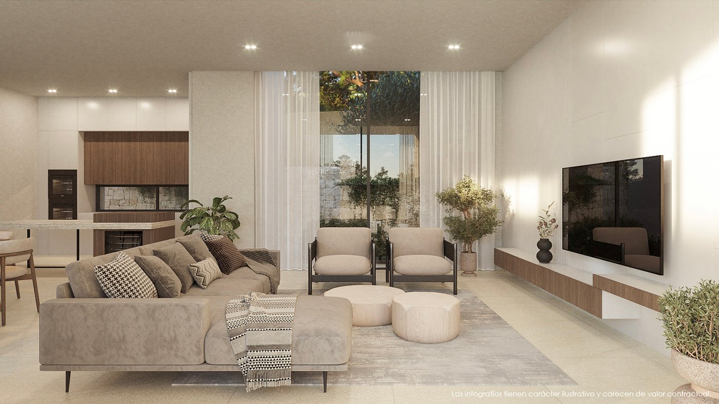 Villa Sants: una residencia exquisita en San Jaime, Benissa