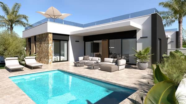 Nieuwbouwvilla met privézwembad in Lo Marabú, Ciudad Quesada