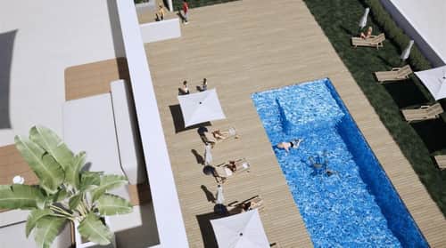 Nieuwbouwappartement met terras op 1,4 km van het strand in Los Alcázares — foto 4