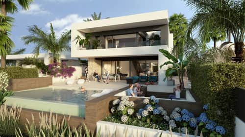 Nieuwbouwvilla Direct aan de Golfbaan in La Finca Golf, Algorfa — foto 15