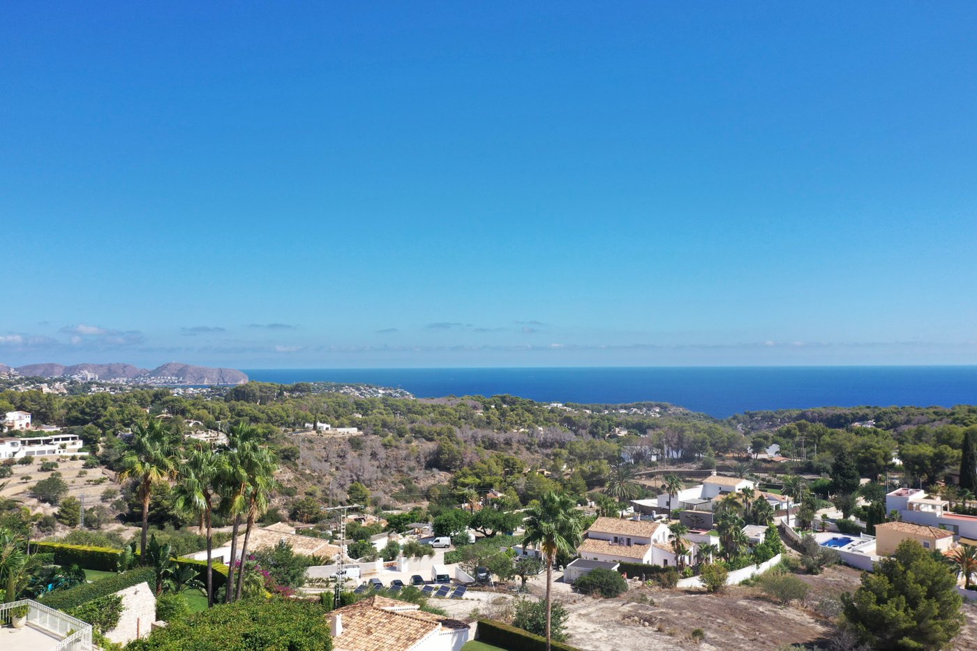 Villa Balona: proyecto de villa estilo Ibiza con vistas al mar en Benissa
