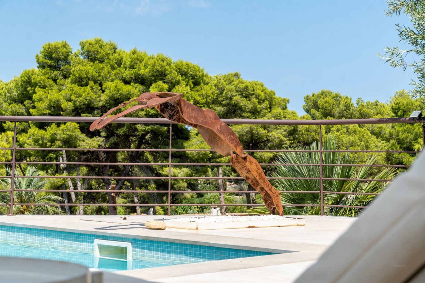 Modern detached villa with heated pool in El Portitxol, Jávea