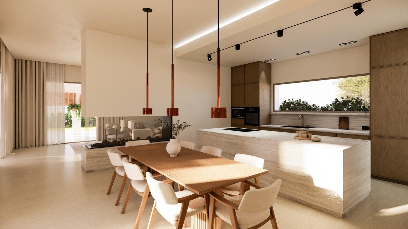 A Rarity That Doesn't Happen in Balcón al Mar: A Contemporary Finca on a Double Flat Plot