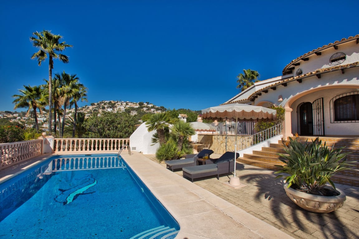 Villa tradicional con vistas al mar en venta en Benissa - 35