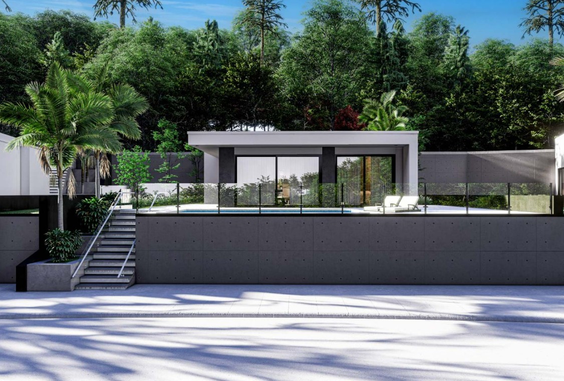 Villa de obra nueva de 3 dormitorios en Pedreguer - 23