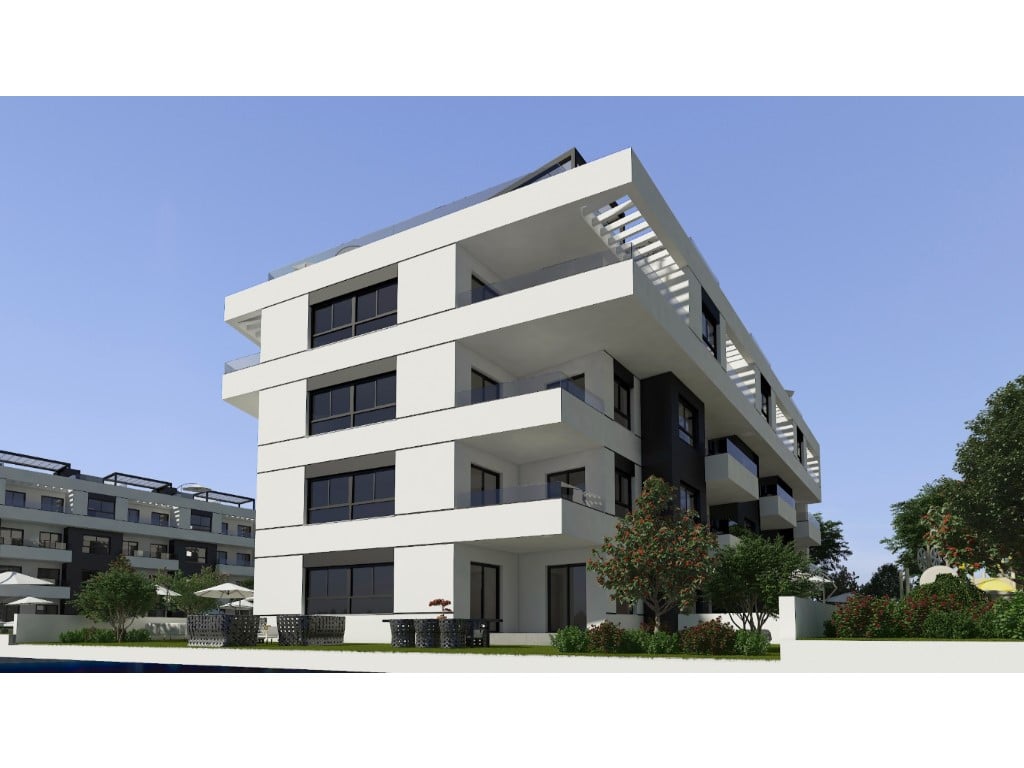 Nuevos apartamentos de 2 dormitorios cerca de golf Villamartin — terrace