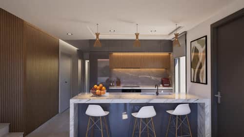 NIEUWBOUW HALFVRIJSTAANDE VILLA'S IN LOS NIETOS, LA MANGA MAR MENOR — foto 7