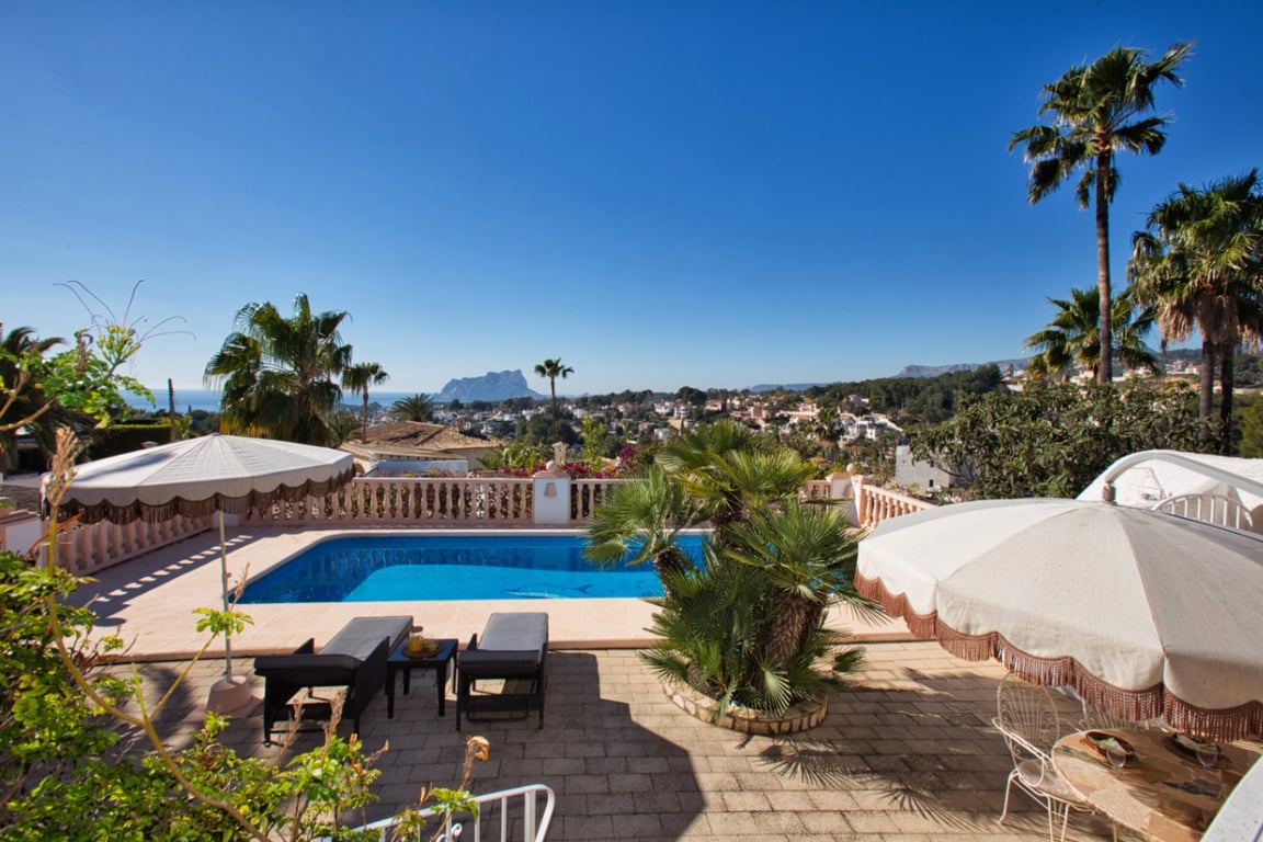 Villa tradicional con vistas al mar en venta en Benissa - 37