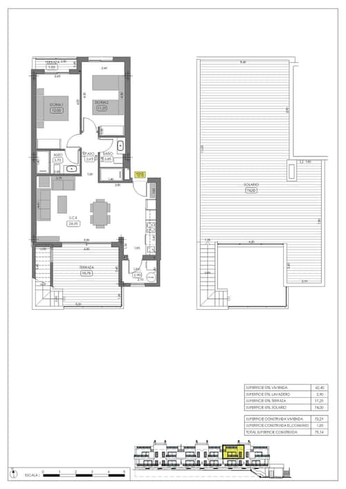 Bovenwoning Bungalow met Zonnig Solarium in La Finca Golf, Algorfa — foto 22