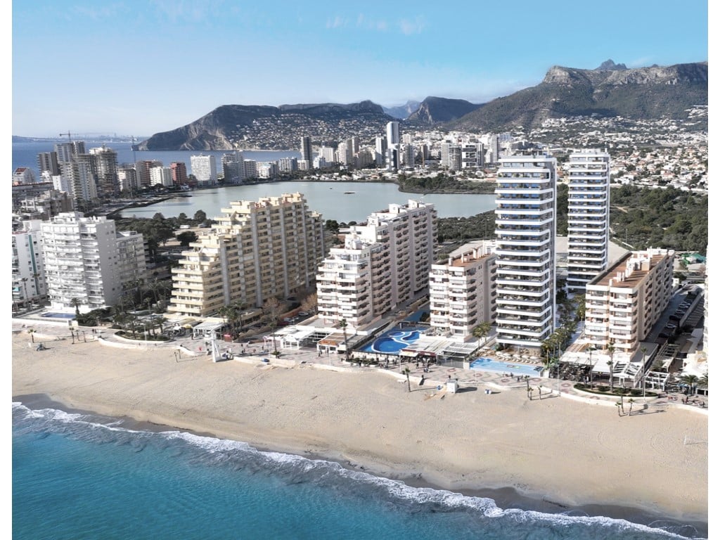 Appartement moderne en bord de mer avec vue à Calpe