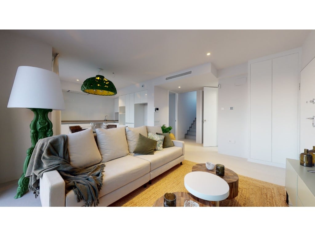Moderní vily s výhledem na moře v Mutxamel, Costa Blanca — living room