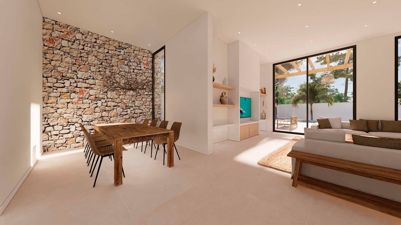 Proyecto: Villa de estilo ibicenco en venta en Moraira - 5
