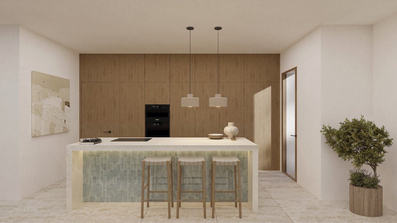 Proyecto: Villa de nueva construcción de estilo ibicenco en venta en Benissa - 5