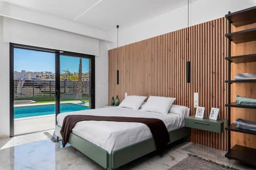 Gelijkvloerse nieuwbouwvilla met privézwembad en solarium in La Finca Golf, Algorfa — foto 21