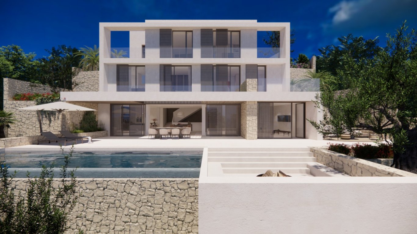 En construcción: villa con vistas al mar en venta en Benissa - 2