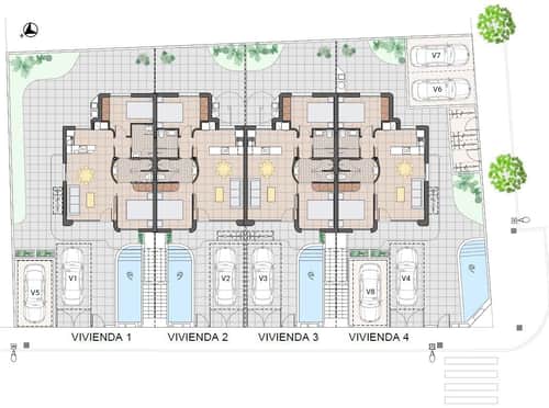 Bungalow met eigen zwembad en zomerkeuken in Pilar de la Horadada — foto 23