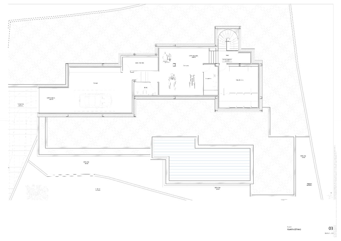 Proyecto: Villa ibicenca con vistas al mar en venta en Benissa - 21