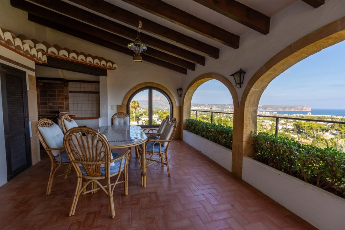 Villa con espectaculares vistas al mar en la urbanizacion ´´El Tosalet´´ en  Jávea - 49