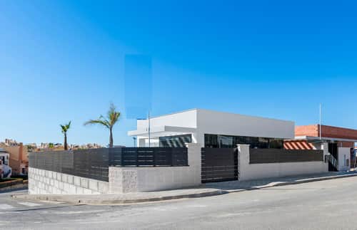 Gelijkvloerse nieuwbouwvilla met privézwembad en solarium in La Finca Golf, Algorfa — foto 44