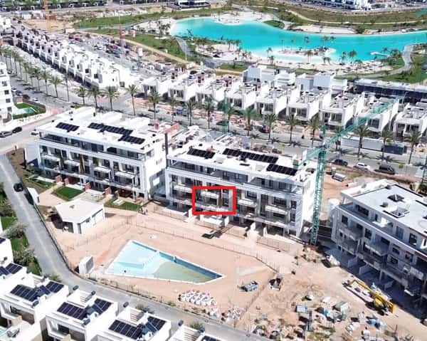 Appartement met 2 slaapkamers in Los Alcázares