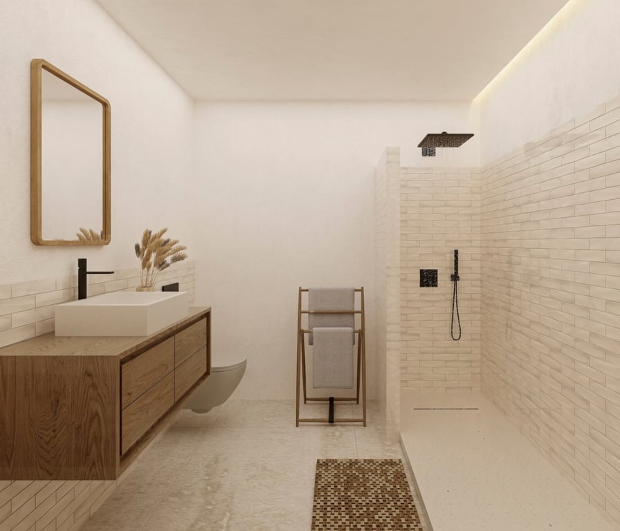 Proyecto: Villa de nueva construcción de estilo ibicenco en venta en Benissa - 8