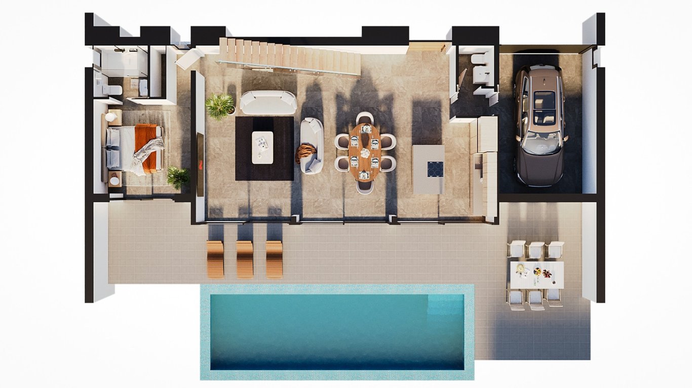 Villa de estilo moderno en Calpe - 13