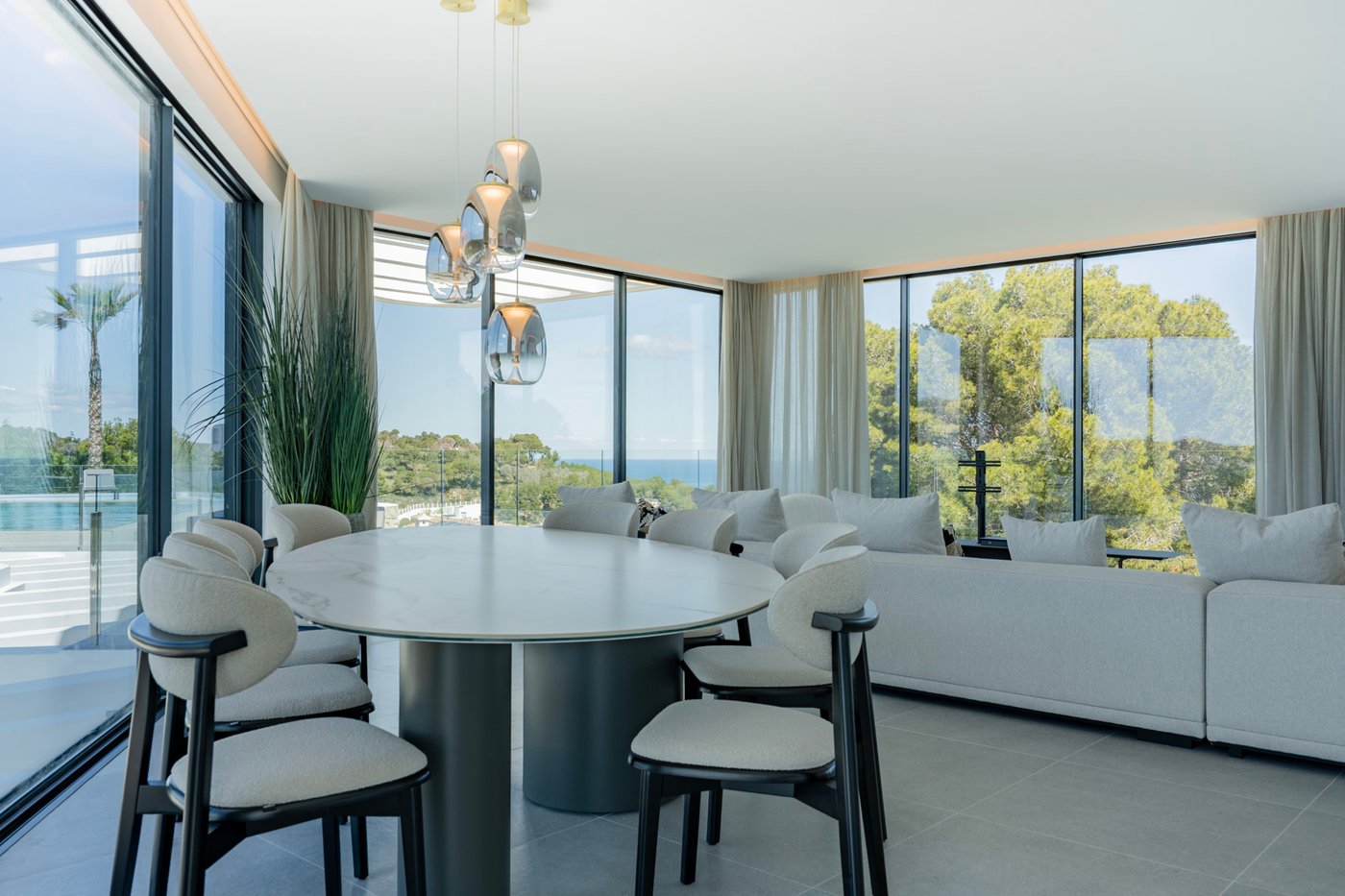 Fantástica villa de lujo con vistas panorámicas sobre Portichol