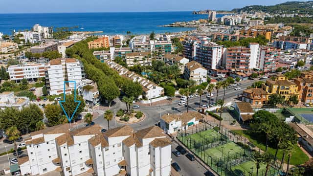 Apartamento con terraza en Jávea, 3 dorm., 123m²