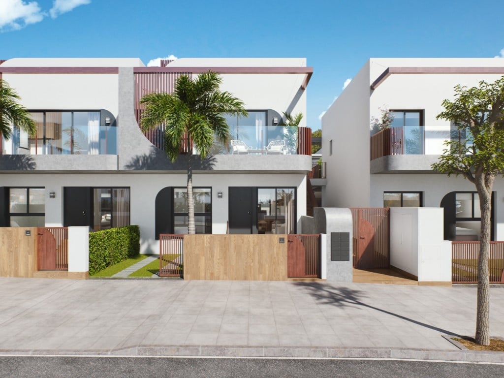 Nieuwbouw bungalow met 3 slaapkamers in Pilar de la Horadada