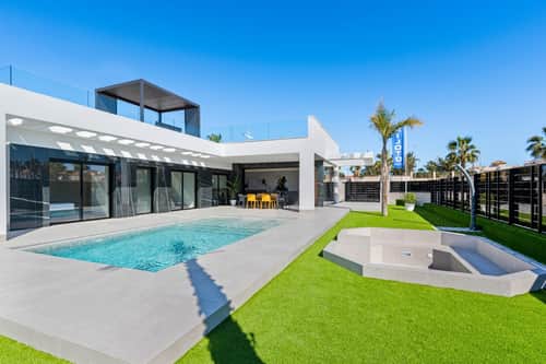 Gelijkvloerse nieuwbouwvilla met privézwembad en solarium in La Finca Golf, Algorfa — foto 34