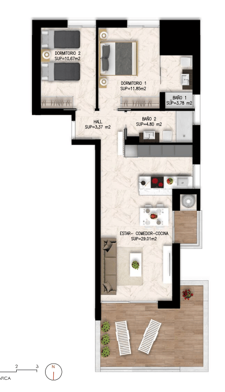 Appartement met 2 slaapkamers in Orihuela — foto 34